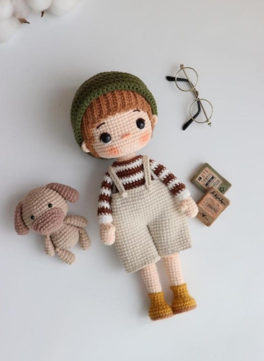 Cute Crochet Philipe Doll Amigurumi Free Pattern – Amigurumi